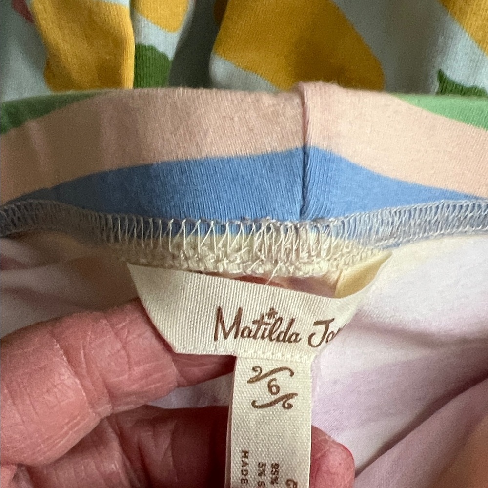 Matilda Jane set includes a "Sweet Popsicle" tunic striped shorties - Picture 3 of 6